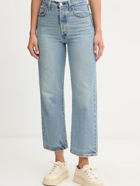 Levi's Ribcage Super High Rise Her Nor There Blue Jean Size 30